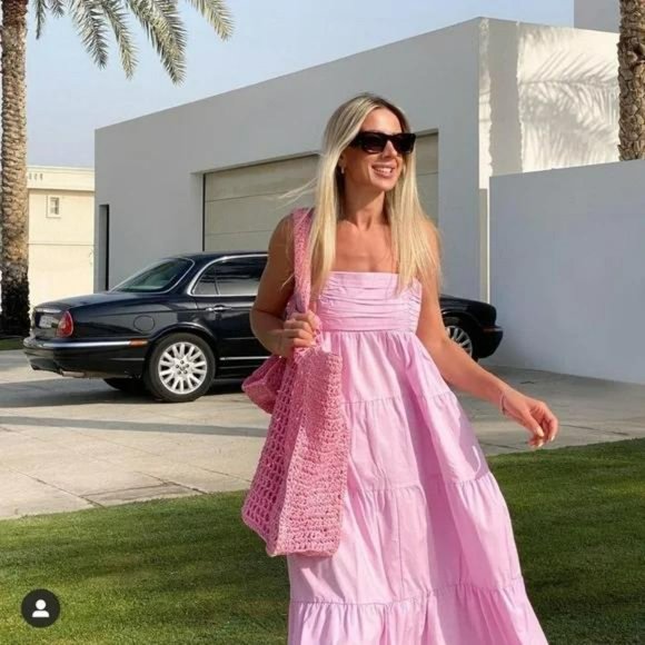 ZARA POPLIN DRESS - Picture 1 of 6